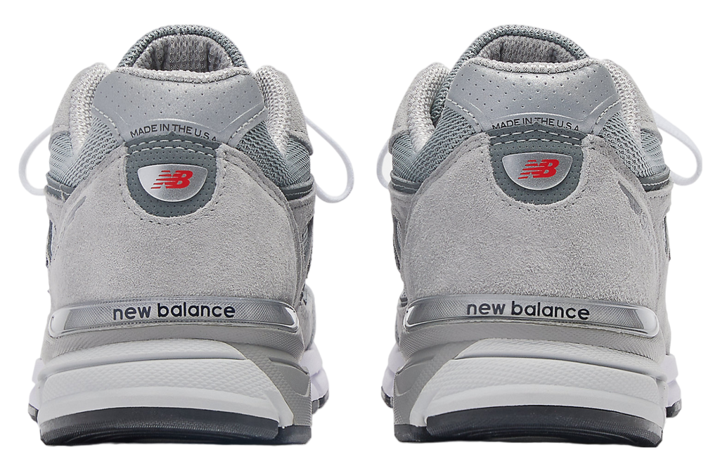 New Balance Made in Usa 990v4 Core Grey / Silver - Image 3