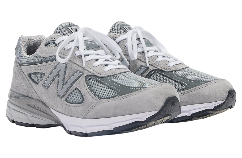 New Balance Made in Usa 990v4 Core Grey / Silver - Image 4