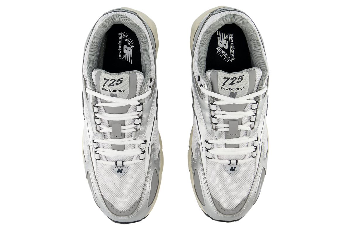 New Balance Ml725v1 White / Metallic Silver - Image 3