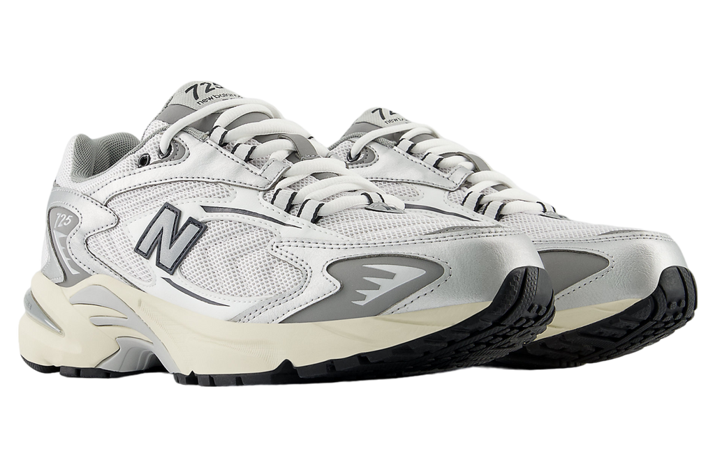 New Balance Ml725v1 White / Metallic Silver - Image 4