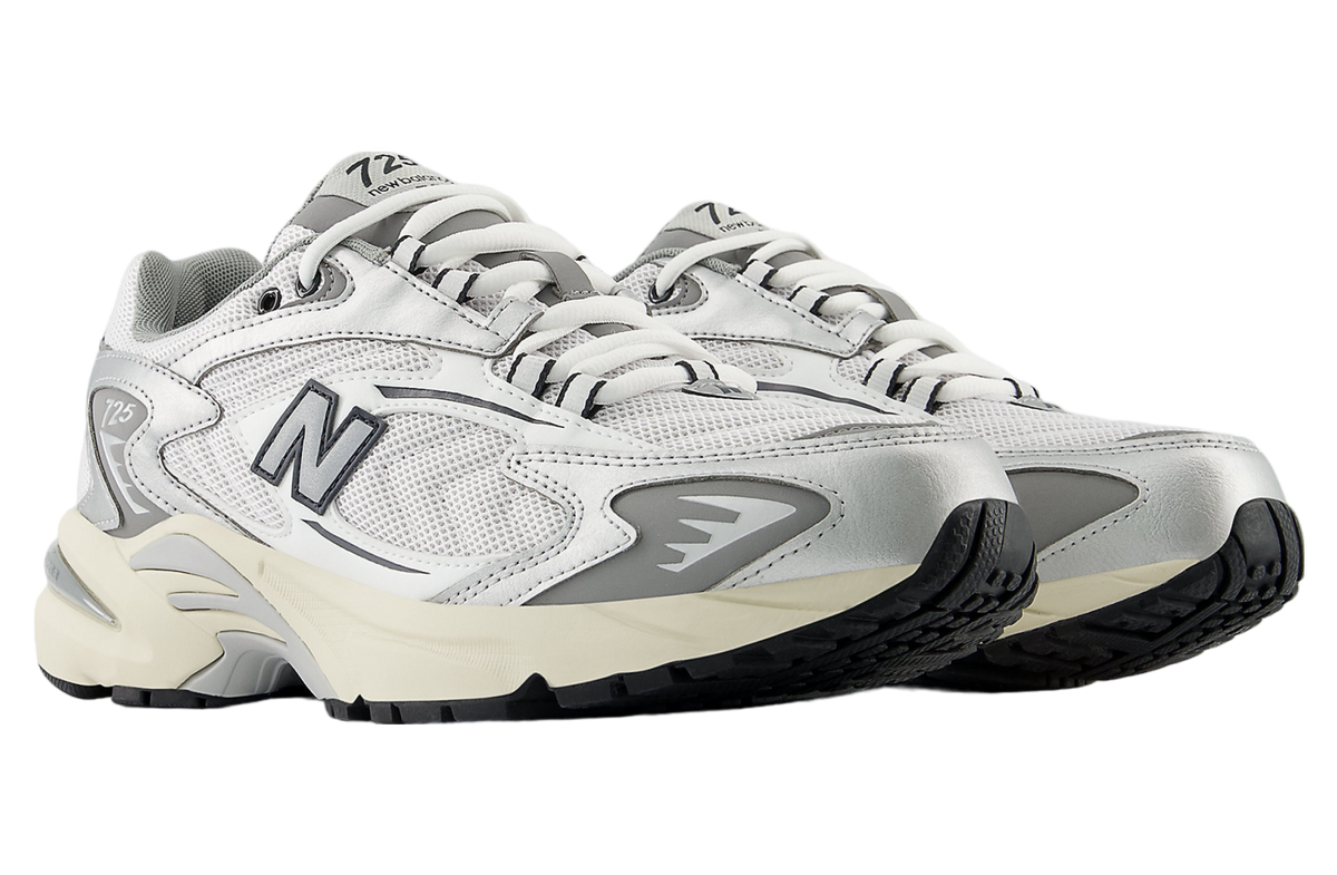 New Balance Ml725v1 White / Metallic Silver - Image 4
