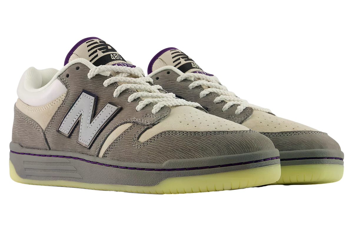 New Balance Nb Numeric 480 X Civil Harbor Grey / Silver Lining - Image 4