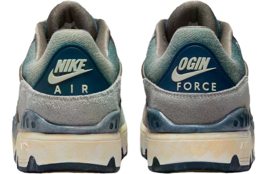 Nigo x Levis x Nike Air Force 3 Low Olive Grey / Summit White - Image 5