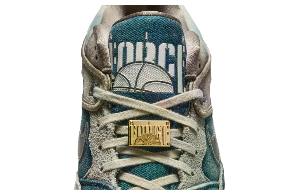 Nigo x Levis x Nike Air Force 3 Low Olive Grey / Summit White - Image 9