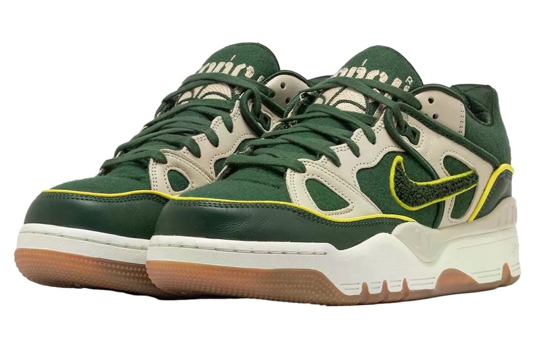 Nigo x Nike Air Force 3 Forest Green / Oatmeal - Image 3
