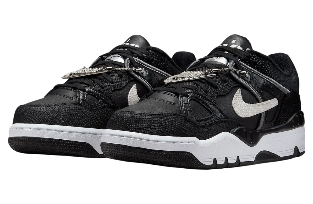 Nigo x Nike Air Force 3 Low Black / Smoke Grey - Image 2
