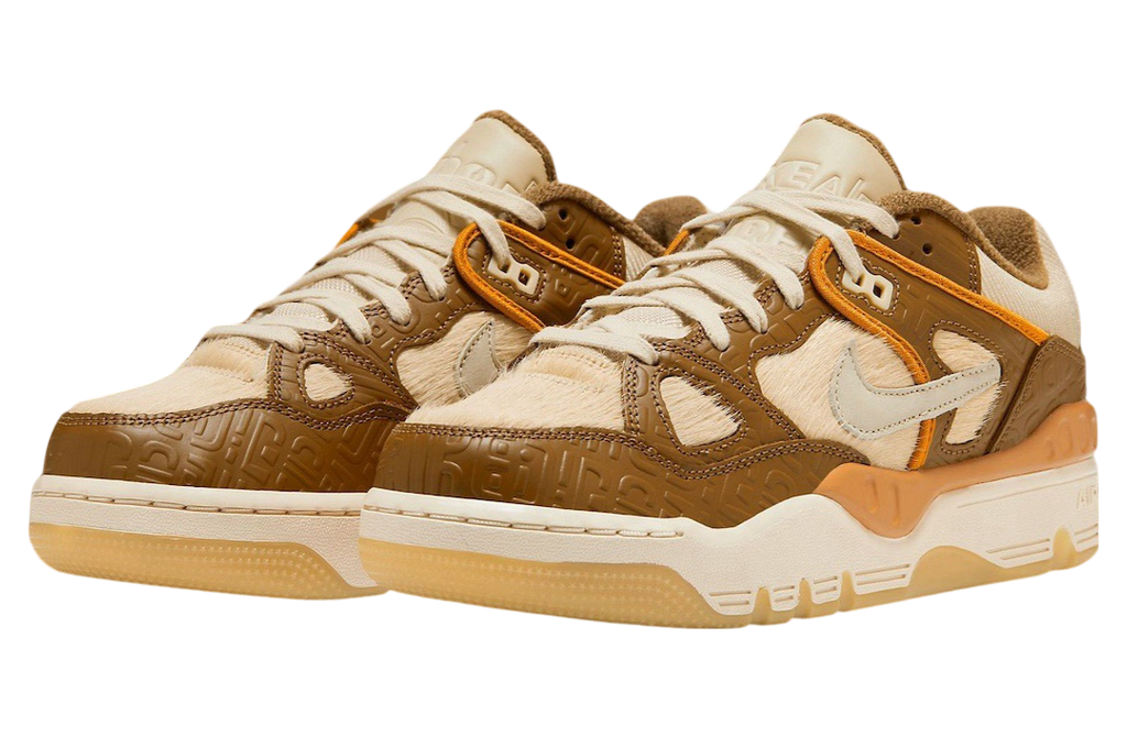 Nigo x Nike Air Force 3 Low Light British Tan / Fossil - Image 2