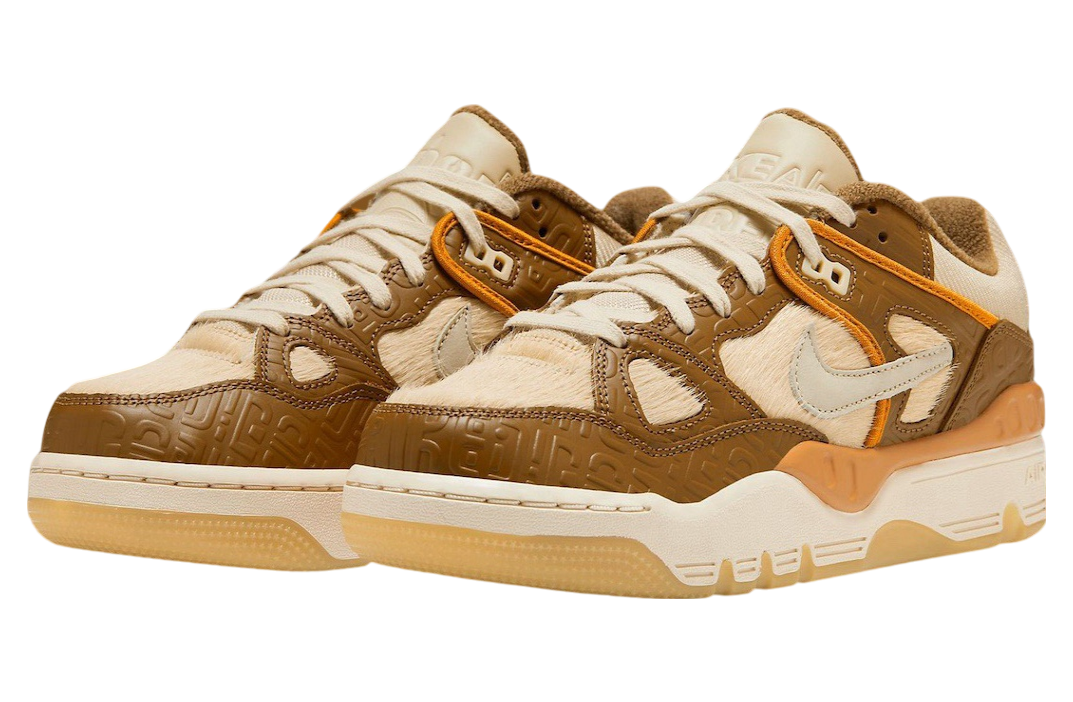 Nigo x Nike Air Force 3 Low Light British Tan / Fossil - Image 2