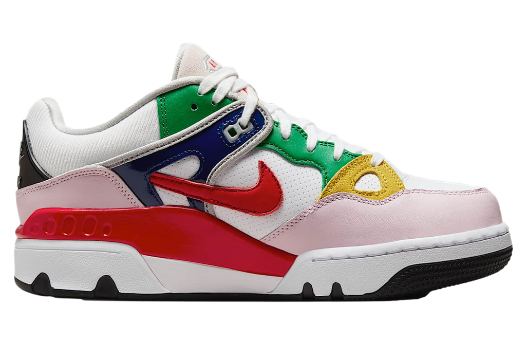 Nigo x Nike Air Force 3 Low White / University Red - Image 3