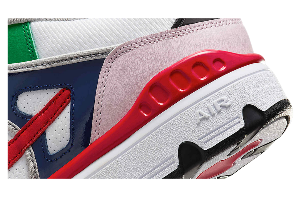 Nigo x Nike Air Force 3 Low White / University Red - Image 8