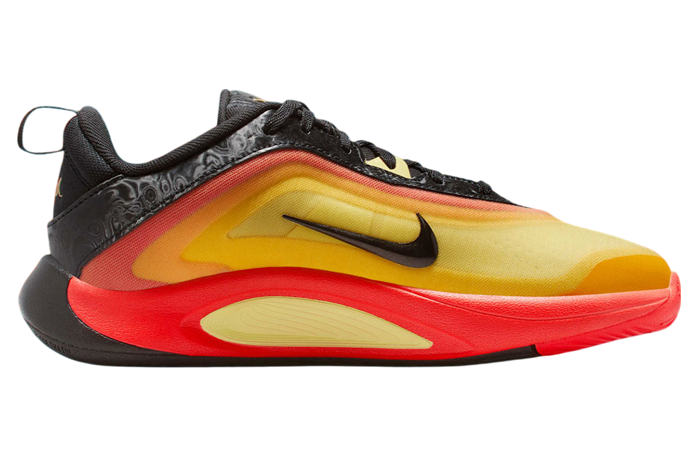 Nike A'One All Star Black / Metallic Gold - Image 2