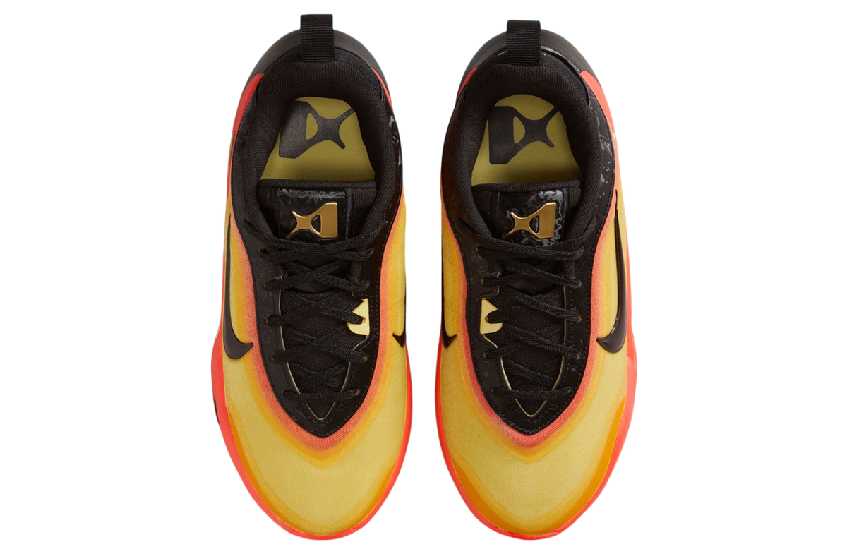 Nike A'One All Star Black / Metallic Gold - Image 3