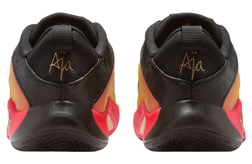 Nike A'One All Star Black / Metallic Gold - Image 4