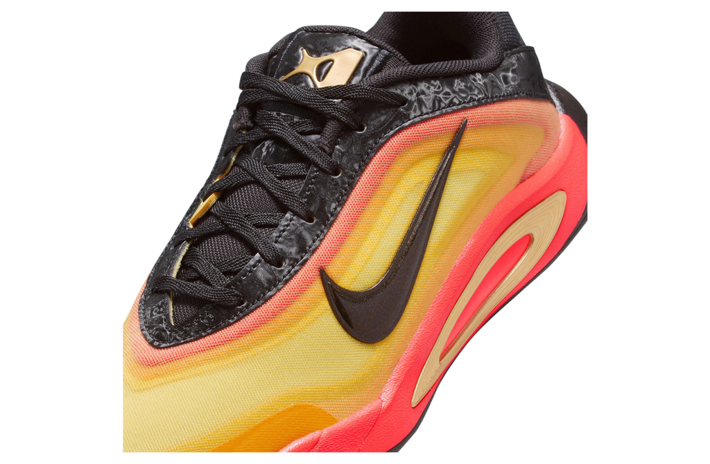 Nike A'One All Star Black / Metallic Gold - Image 7