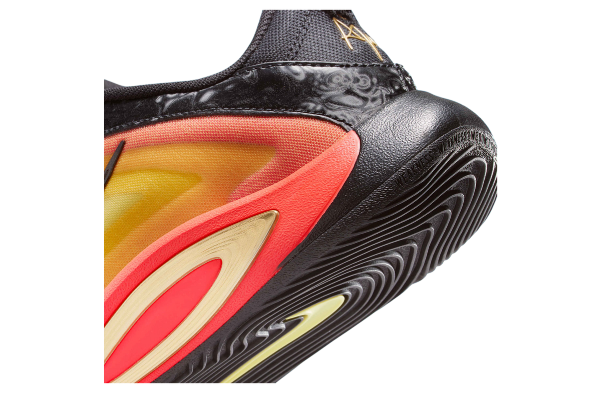 Nike A'One All Star Black / Metallic Gold - Image 8