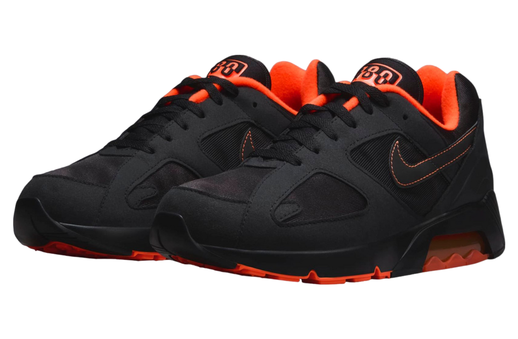 Nike Air 180 Black / Hyper Crimson - Image 2