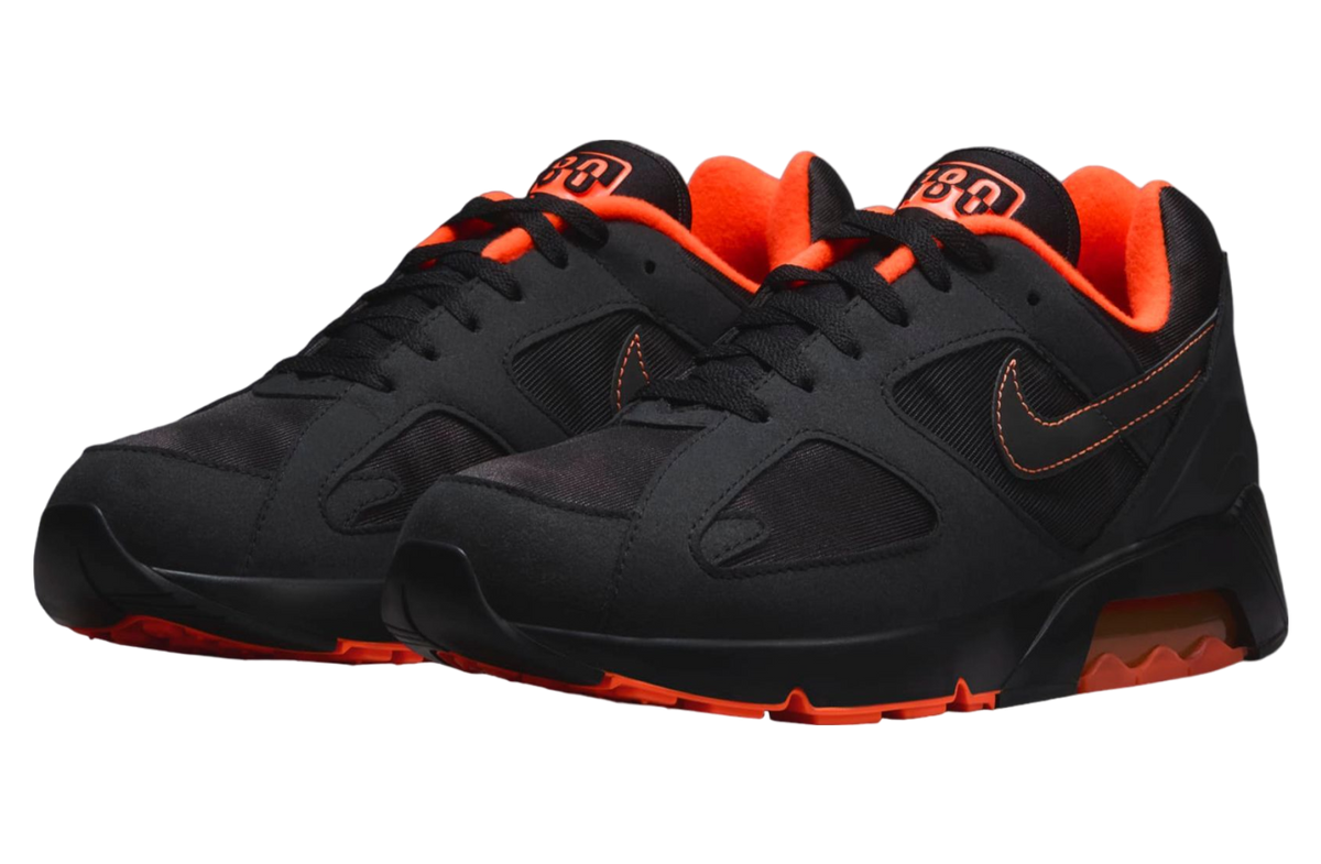 Nike Air 180 Black / Hyper Crimson - Image 2