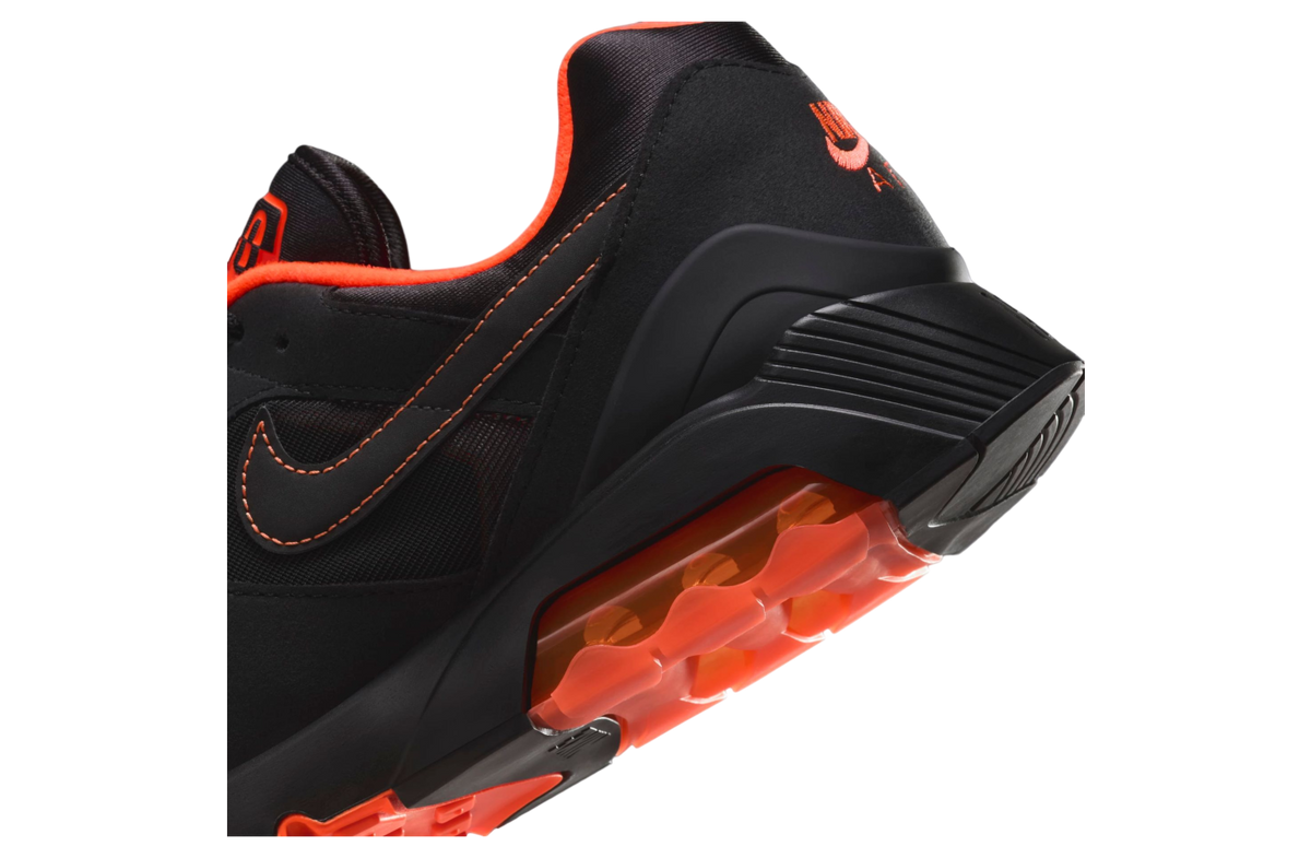 Nike Air 180 Black / Hyper Crimson - Image 8