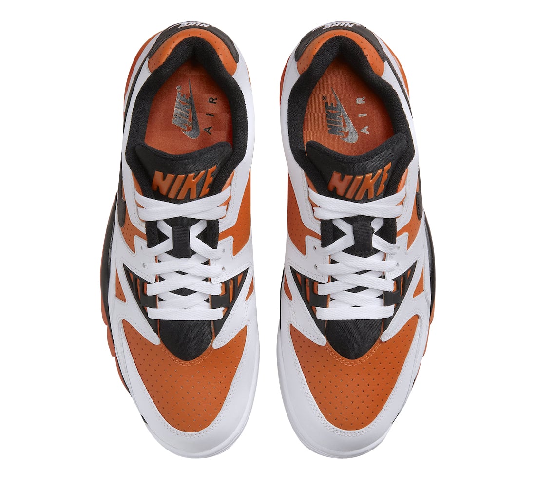 Nike Air Cross Trainer 3 Low Orange White Black - Image 3