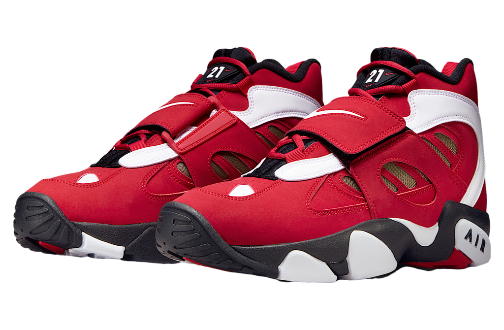 Nike Air Diamond Turf 2 Fire Red / White - Image 5
