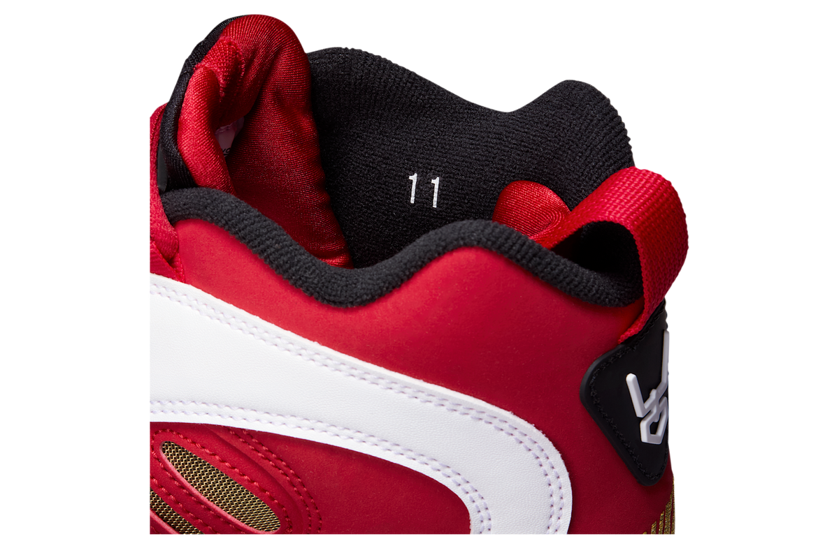 Nike Air Diamond Turf 2 Fire Red / White - Image 9