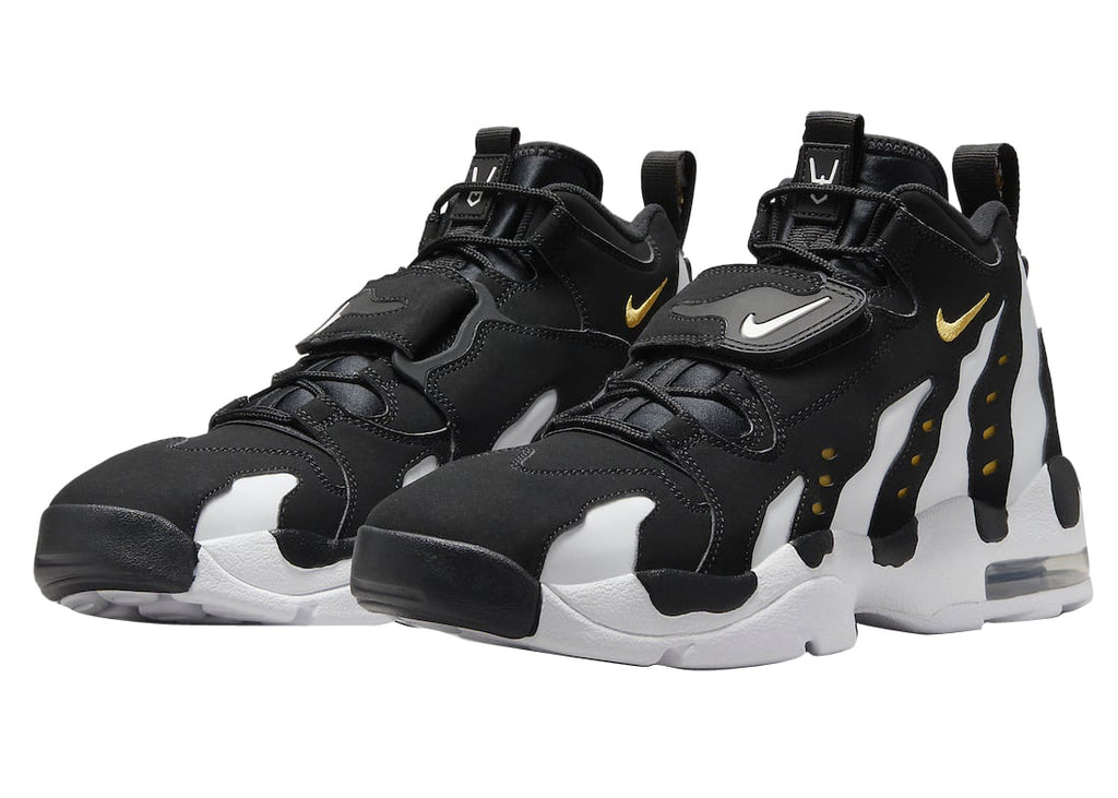 Nike Air Diamond Turf Max 96 Black Varsity Maize - Image 2