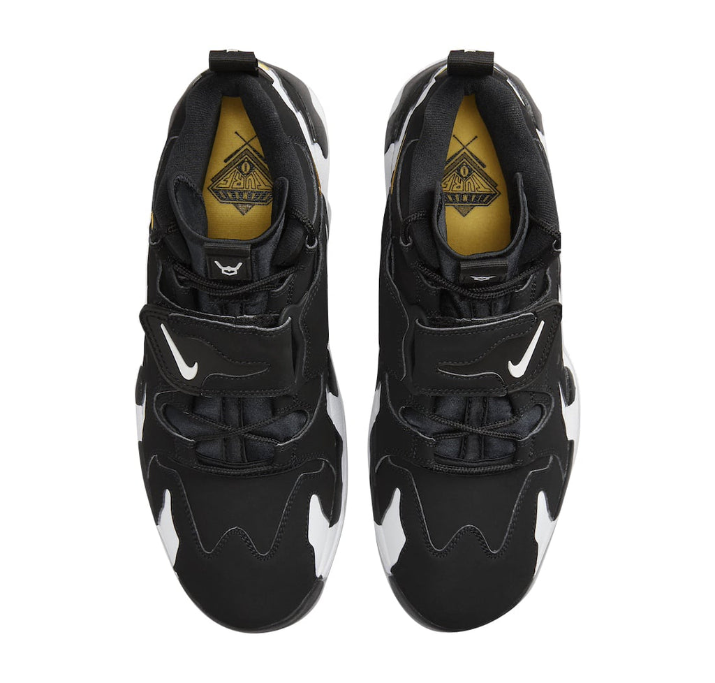 Nike Air Diamond Turf Max 96 Black Varsity Maize - Image 4