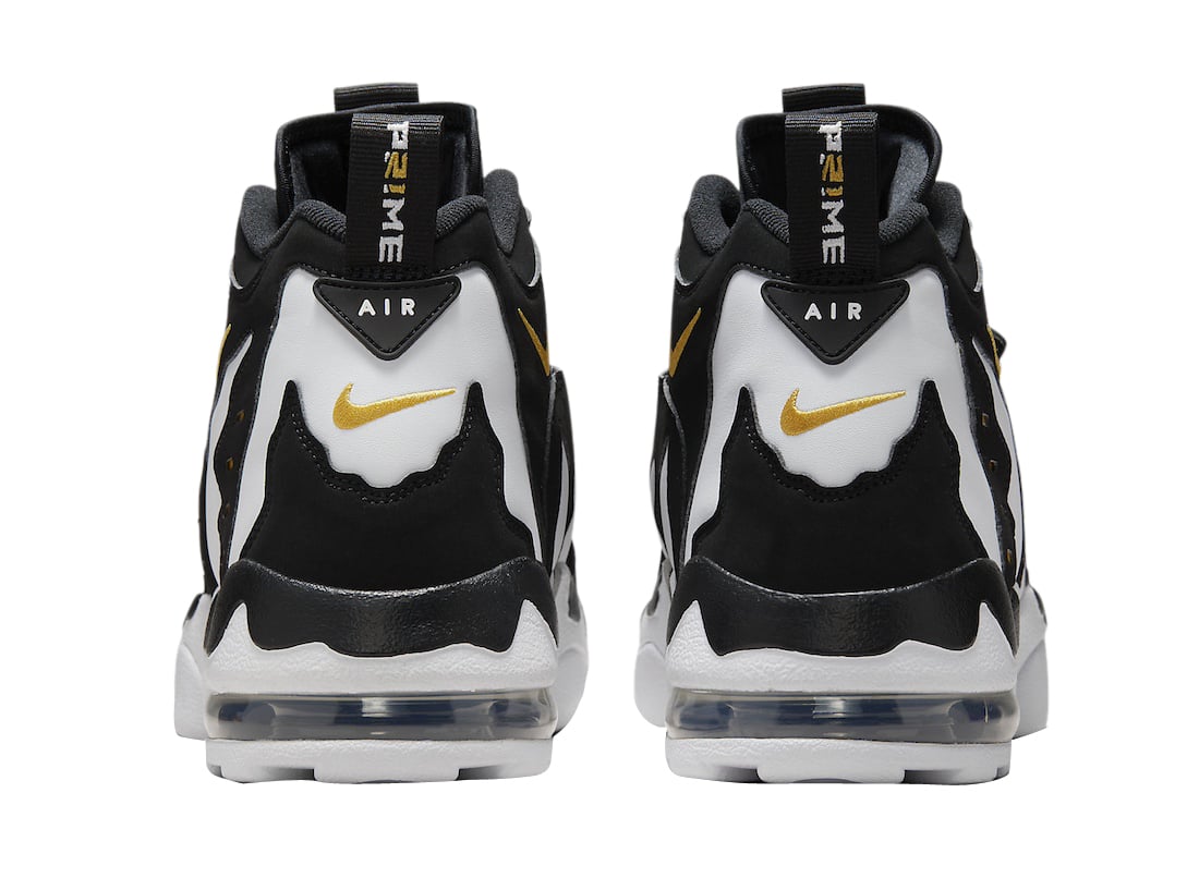 Nike Air Diamond Turf Max 96 Black Varsity Maize - Image 5