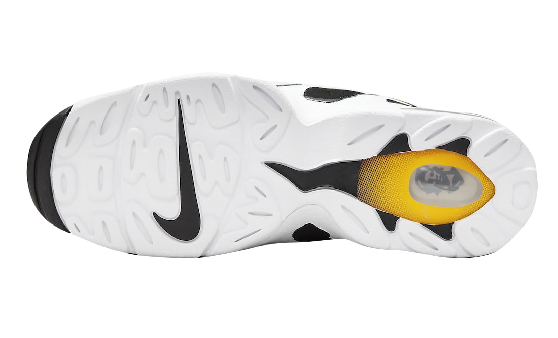 Nike Air Diamond Turf Max 96 Black Varsity Maize - Image 6