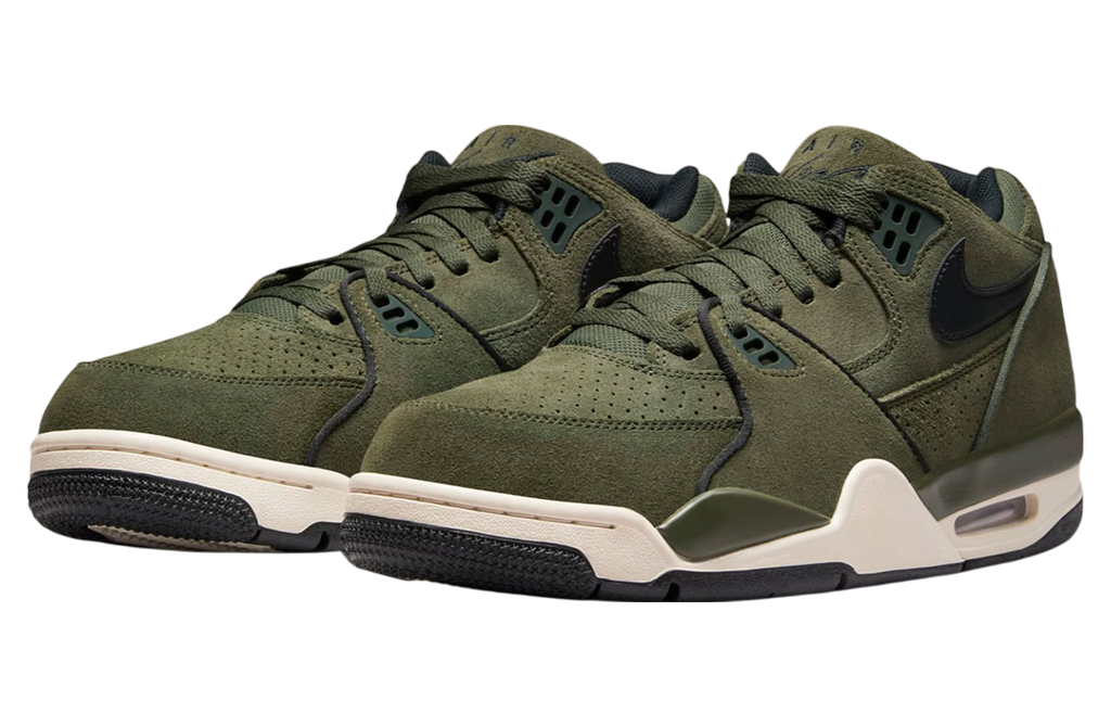 Nike Air Flight 89 Low Cargo Khaki / Black - Image 2