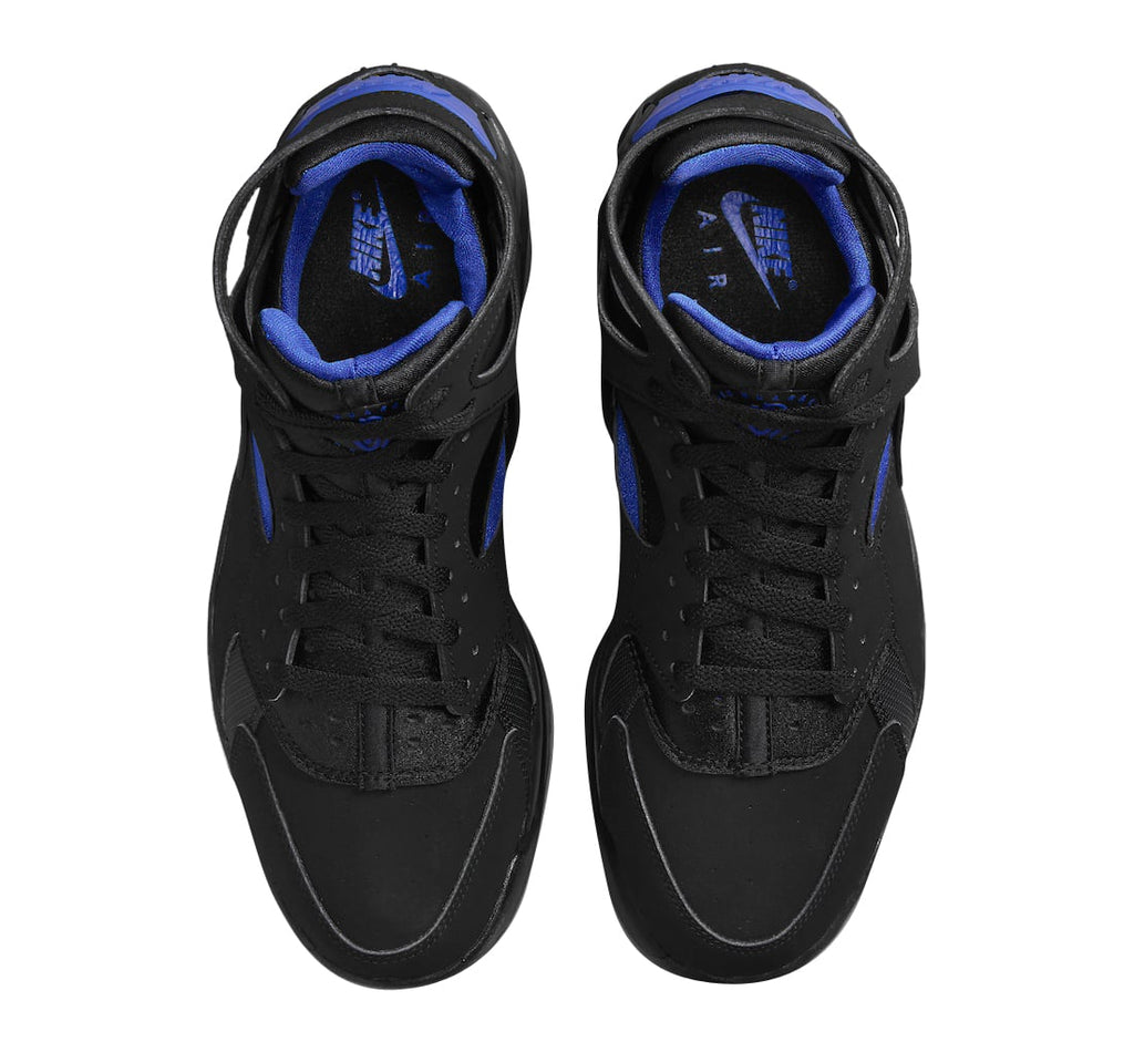 Nike Air Flight Huarache Black Lyon Blue - Image 4
