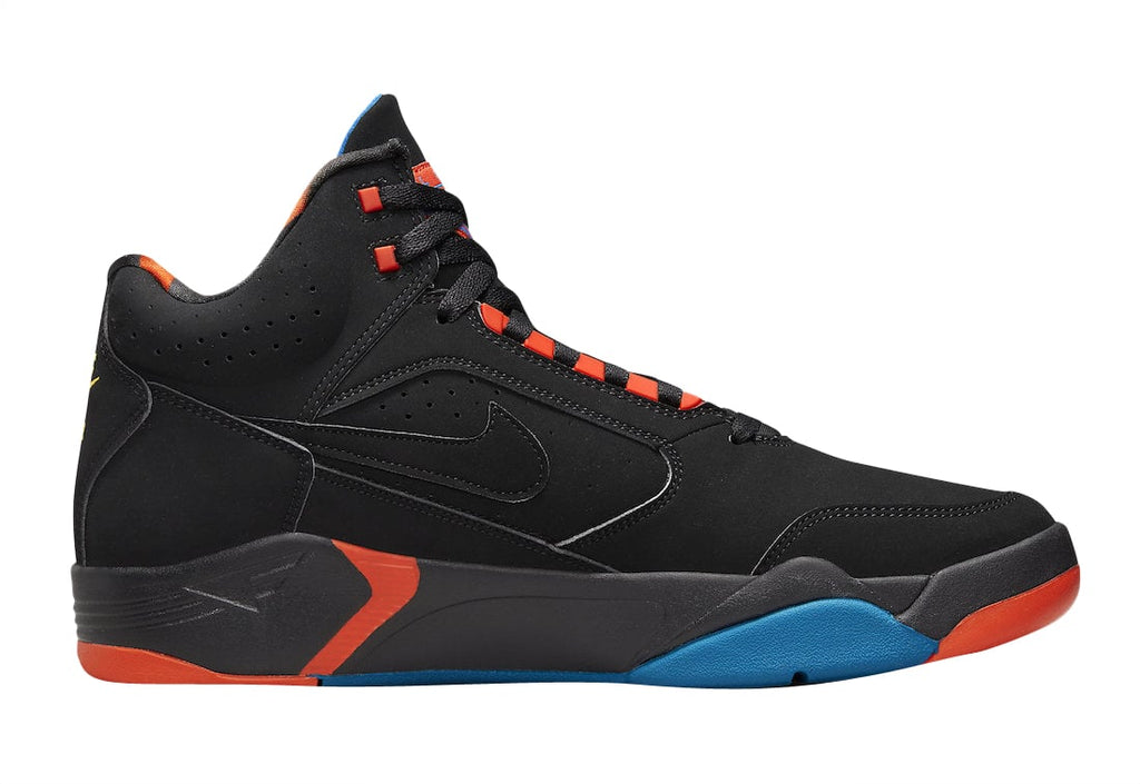 Nike Air Flight Lite Mid Black Team Orange - Image 3