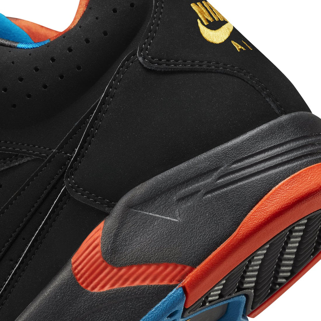 Nike Air Flight Lite Mid Black Team Orange - Image 8