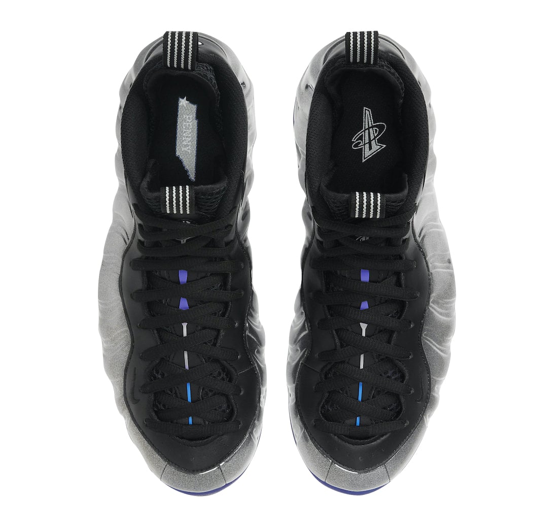 Nike Air Foamposite One Gradient Soles (Black Team Royal) - Image 4