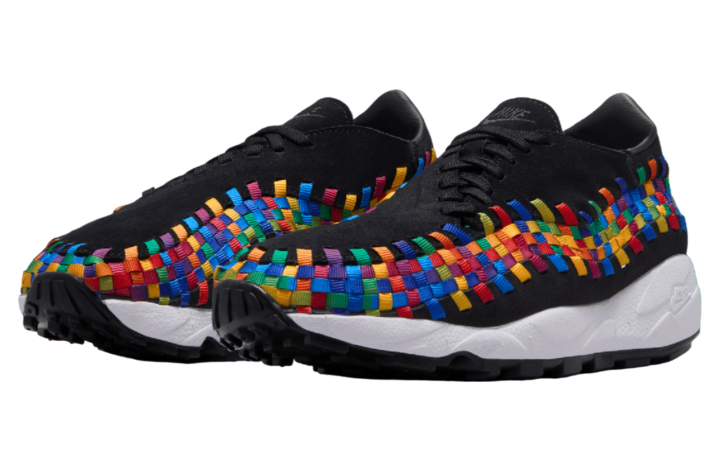 Nike Air Footscape Woven Rainbow Black - Image 2