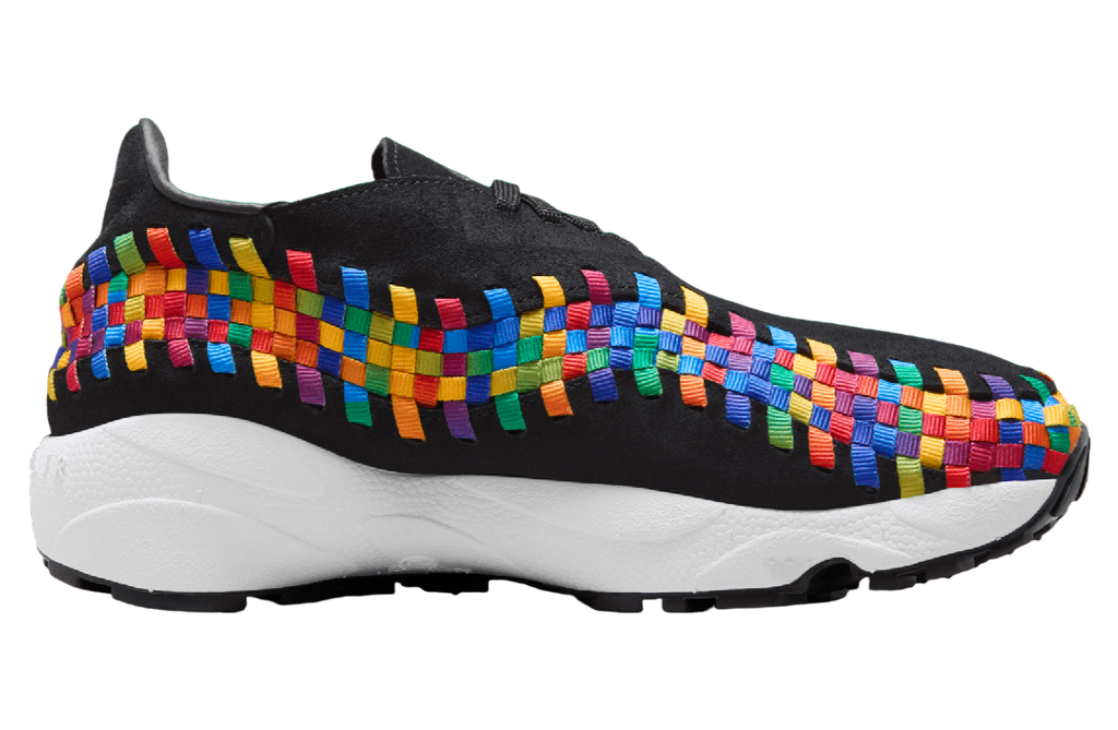 Nike Air Footscape Woven Rainbow Black - Image 3