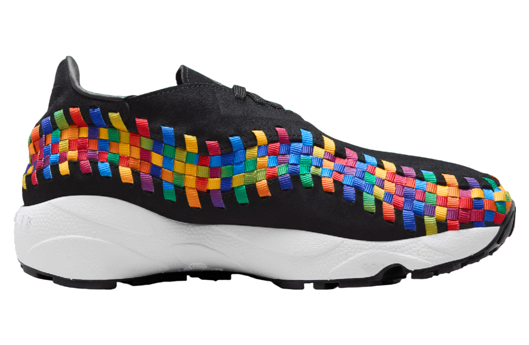 Nike Air Footscape Woven Rainbow Black - Image 3