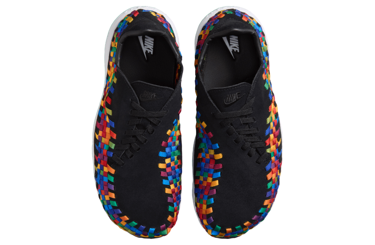 Nike Air Footscape Woven Rainbow Black - Image 4