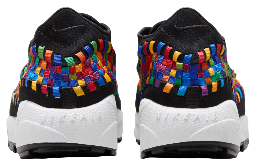 Nike Air Footscape Woven Rainbow Black - Image 5