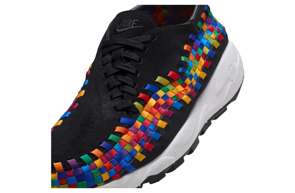 Nike Air Footscape Woven Rainbow Black - Image 8