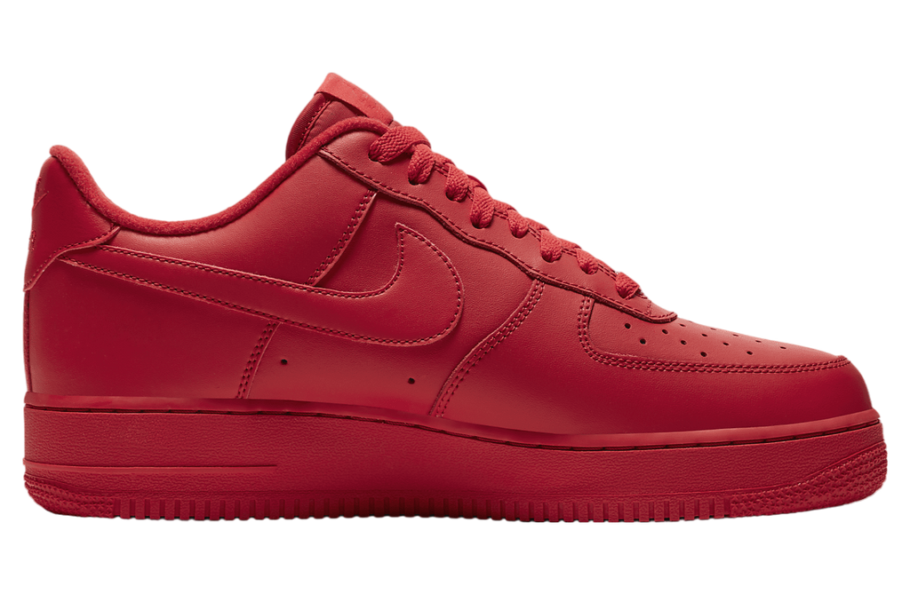 Nike Air Force 1 07 LV8 1 University Red / Black - Image 3