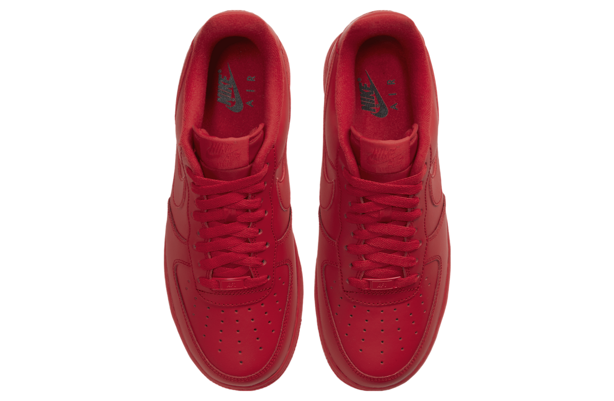 Nike Air Force 1 07 LV8 1 University Red / Black - Image 4