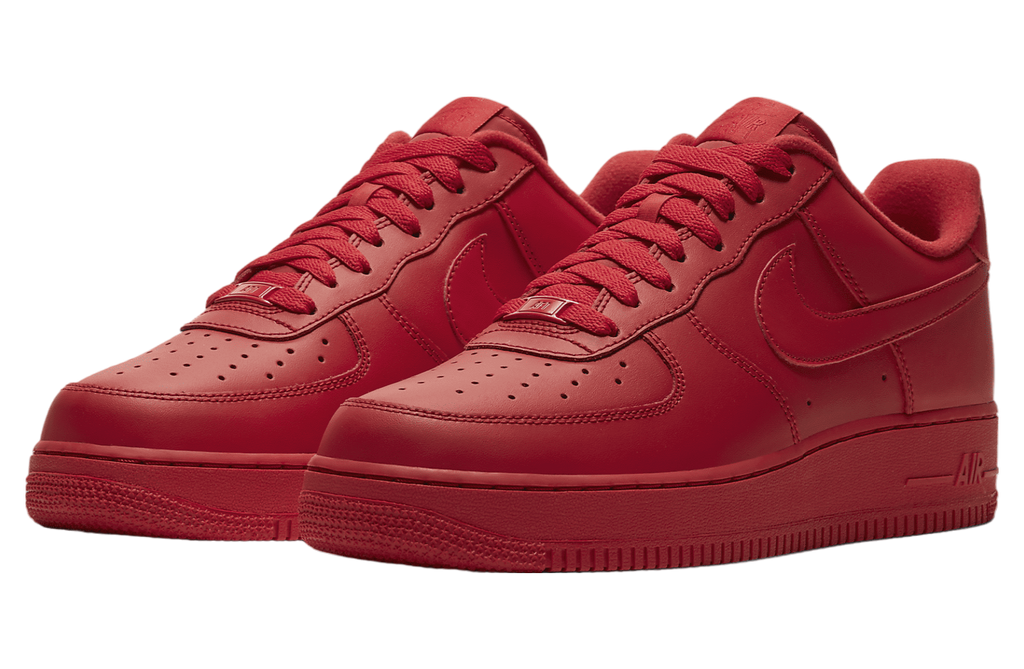 Nike Air Force 1 07 LV8 1 University Red / Black - Image 5