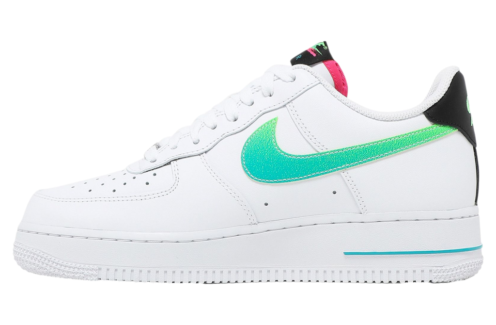 Nike Air Force 1 07 Lv8 White Aquamarine - Image 2