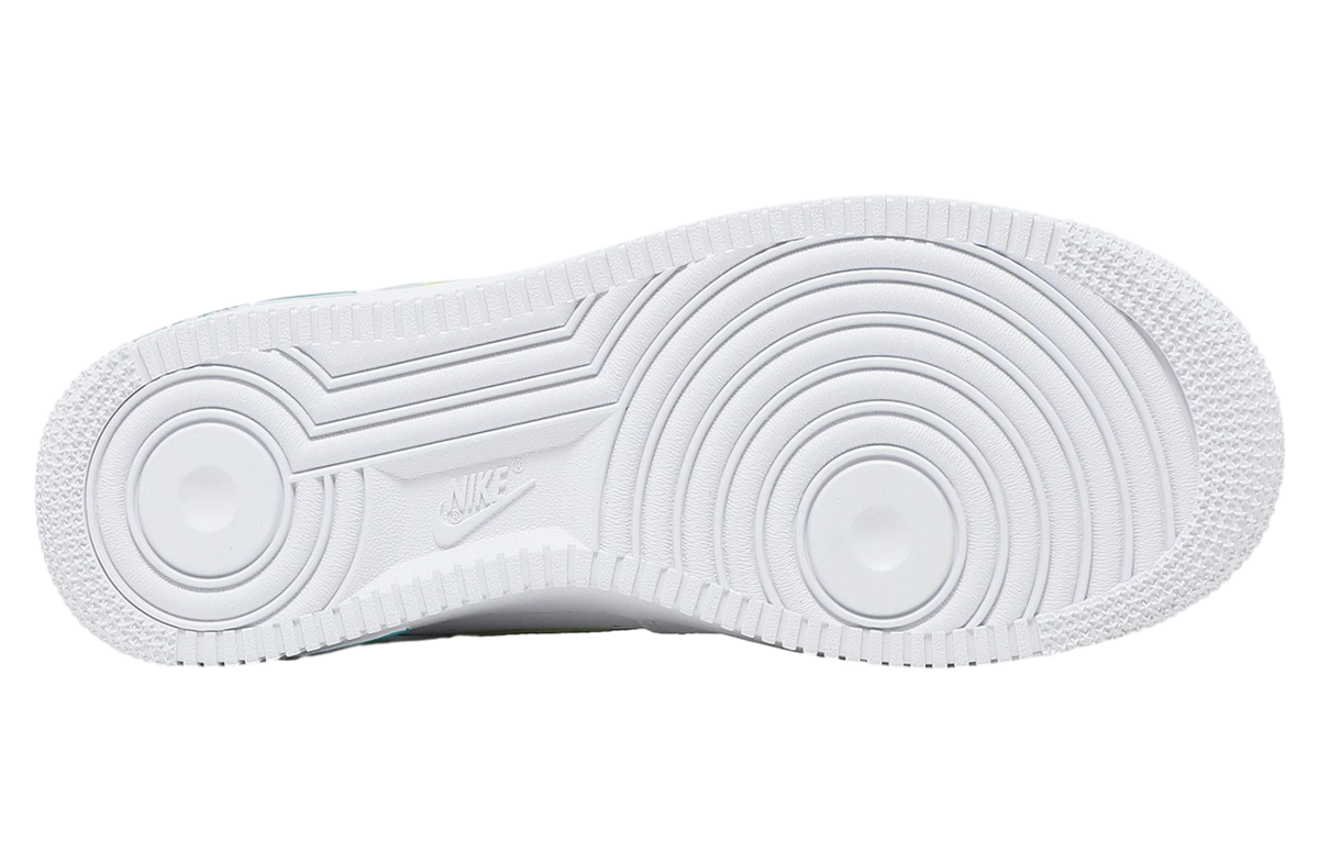 Nike Air Force 1 07 Lv8 White Aquamarine - Image 3