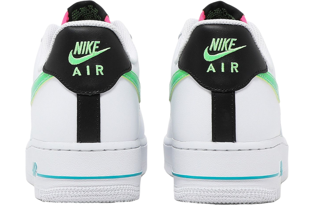 Nike Air Force 1 07 Lv8 White Aquamarine - Image 4
