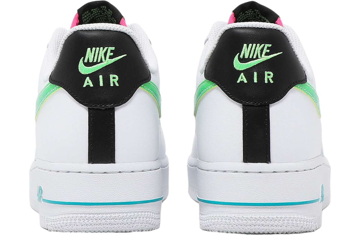 Nike Air Force 1 07 Lv8 White Aquamarine - Image 4