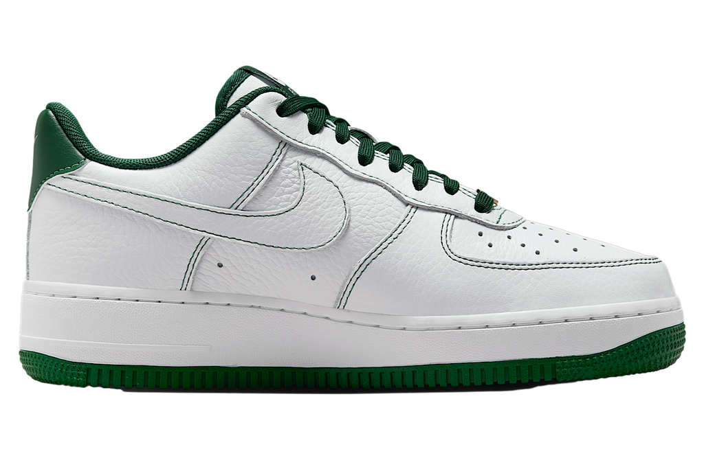 Nike Air Force 1 07 Mini Jewel WMNS White / Metallic Gold - Image 3