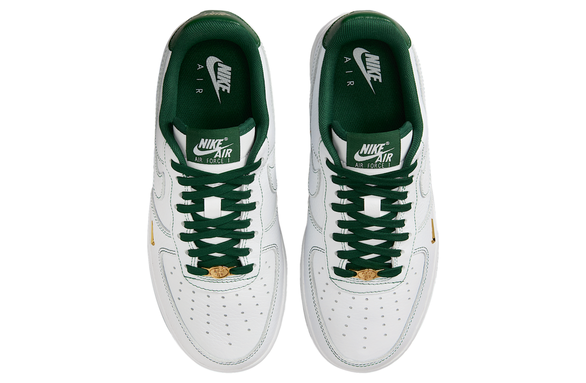 Nike Air Force 1 07 Mini Jewel WMNS White / Metallic Gold - Image 4