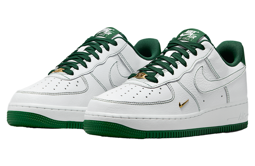 Nike Air Force 1 07 Mini Jewel WMNS White / Metallic Gold - Image 5